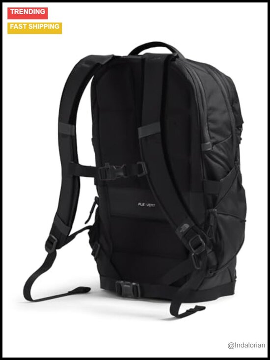 Water Repellent Laptop Backpack with Bungee System and Ergonomic Support